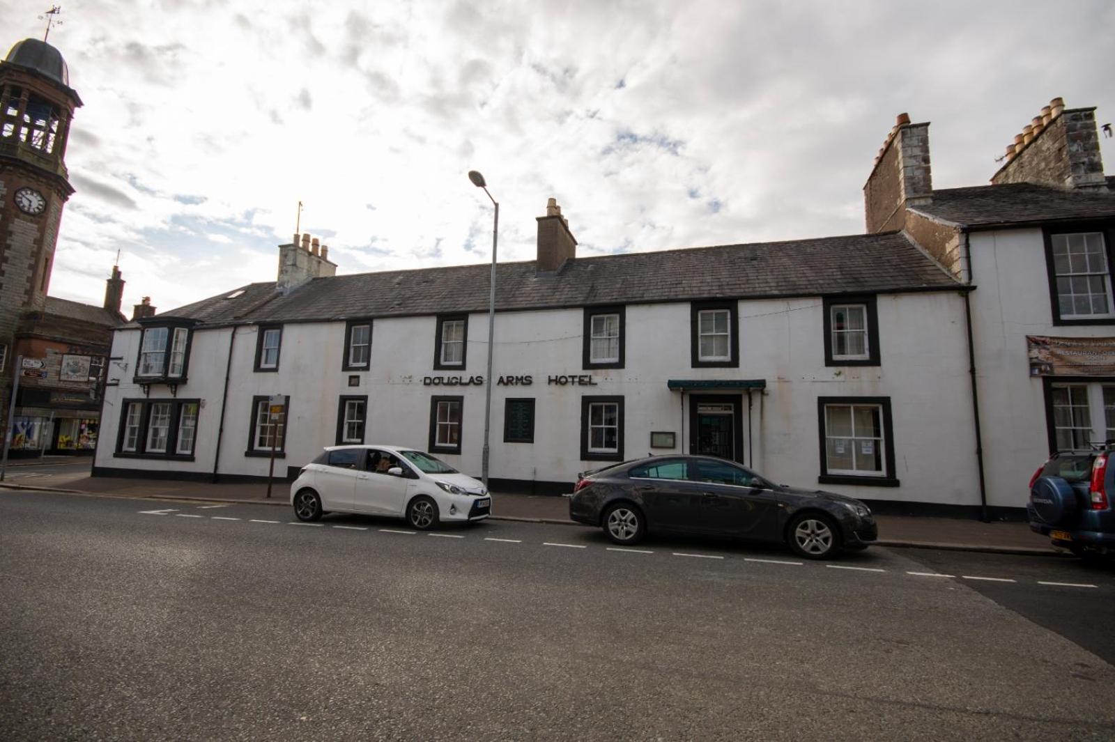 Douglas Arms Hotel Castle Douglas Buitenkant foto